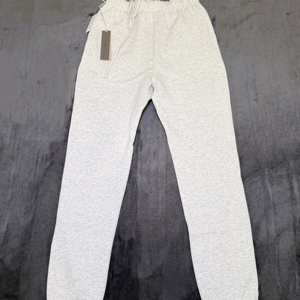 Combo Set Fear of God Essentials Light Oat Hoodie & Sweatpants BNWT Authentic ✅ - Picture 8 of 11